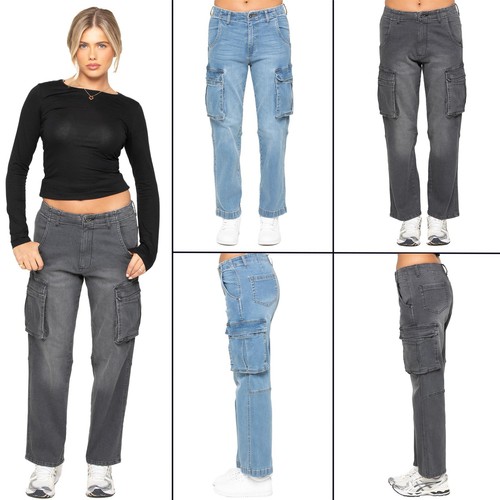 Enzo womens cargo pants - womens, ladies