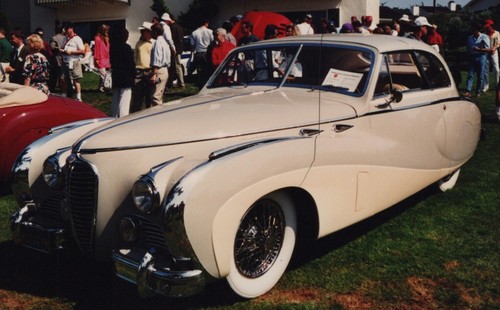 1947 lincoln continental cream - 1947,
