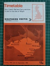 SOUTHERN VECTIS COACH BUS RAIL