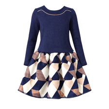 Dress lili gaufrette girls - dress,