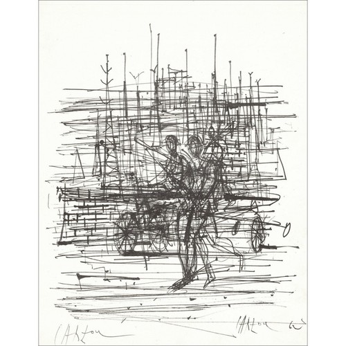 Carzou jean lithograph les - -, "les