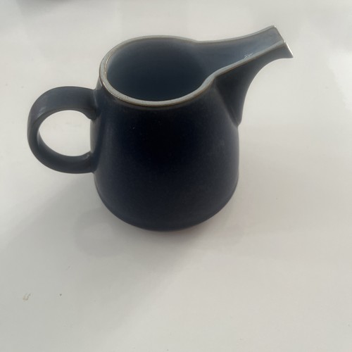 Denby blue jetty milk - milk, jug
