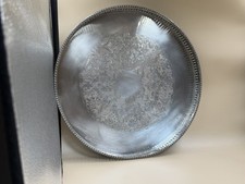 Vintage Round Large Silver