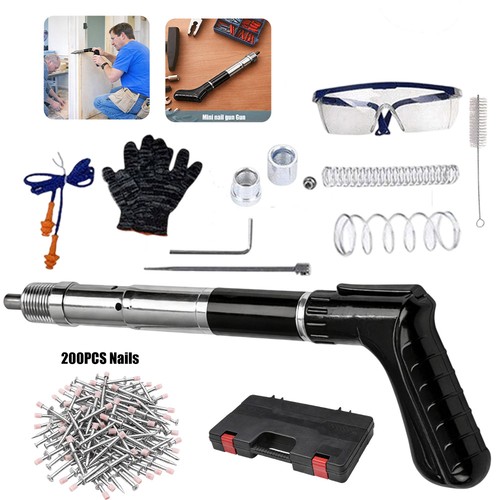 Powerful concrete nail gun - powerful,
