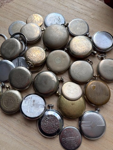 Large antique pocket - antique, watch