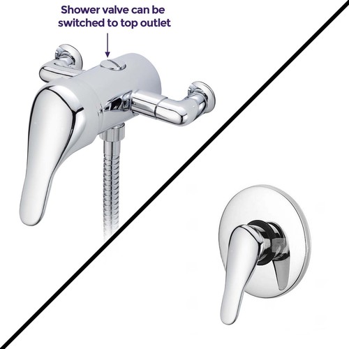 Dex single level manual - level, shower