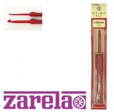 Tulip Etimo Red Crochet Hooks with Cushion Grip *SIZES 1.80mm - 6.5mm*