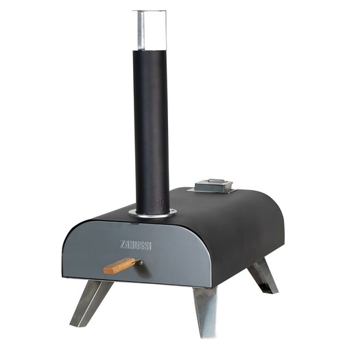 Zanussi black pizza oven - zanussi,