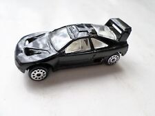 black rally car with evo