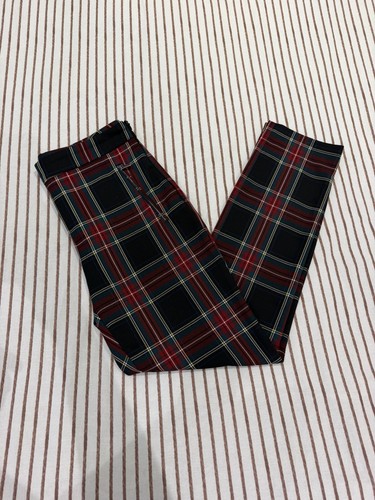 Zara tartan trousers - zara,