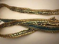 1 Meter Fine Gold Zari Sari