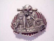Belt Buckle "Mean Machine"