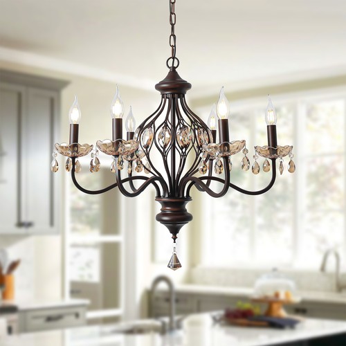 Vintage black crystal - black,