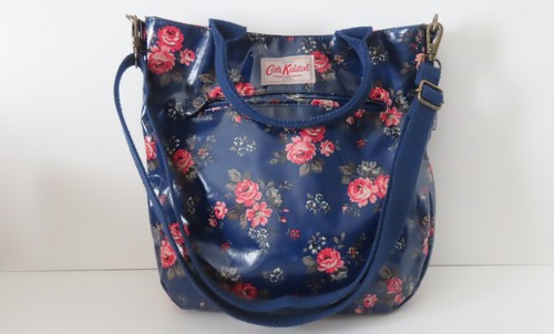 Cath kidston navy floral pvc - kidston,