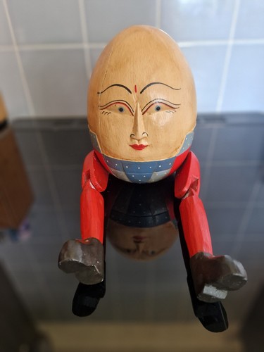Vintage hand carved - vintage,, wooden