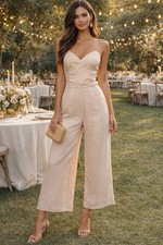 Keepsake Strapless Wide Leg