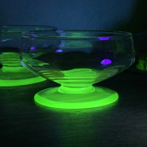 Vintage 1930s uranium glass - 4,