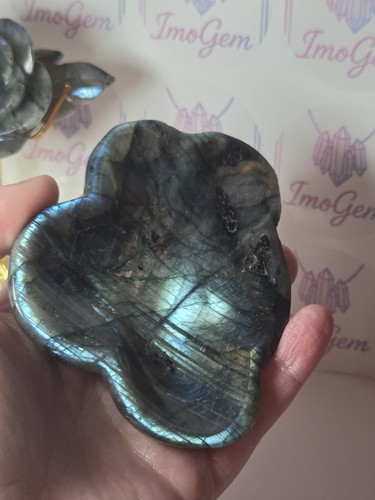 Labradorite crystal bowl - crystal,