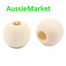 20 x raw wooden wood 17mm