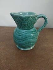 Antique Art Deco 1920s, Ceramic Green Glaze Staffordshire Roddy/Woody Ware