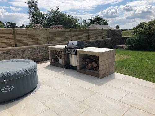 Porcelain paving stone 20mm - stone,