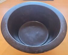 Pinks Boutique Wood Manicure Bowl, Dark