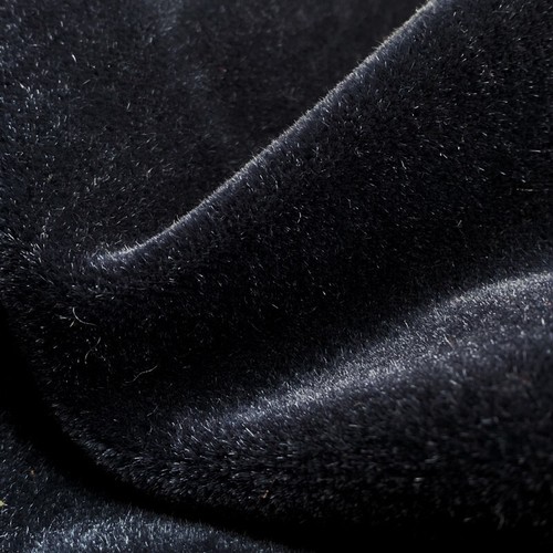 Dark inky blue mohair - dark,