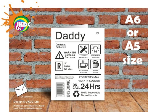 Funny daddy package - daddy, label