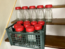 2 x Empty LARGE Glass Coffee