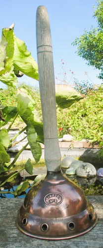 Vintage copper washing dolly - vintage,