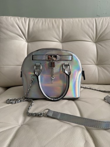 Holographic handbag - holographic,