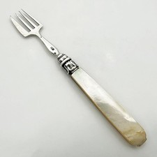 VICTORIAN PICKLE FORK STERLING