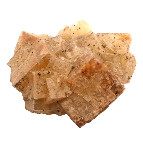 Yellow fluorite etc - fluorite, vein