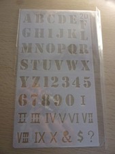 Small Reusable Plastic Stencil