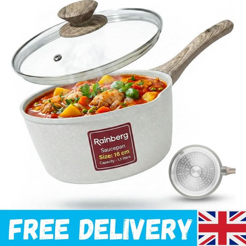 Saucepan with lid - with, nonstick