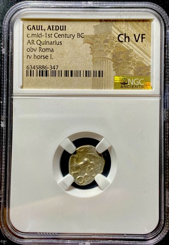 Silver celtic aedui tribe - celtic,