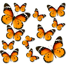 18x Butterfly sticker set High