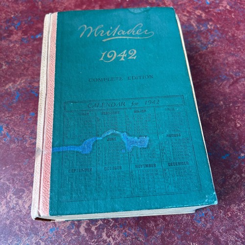 1942 whitaker almanack - 1942, whitaker's