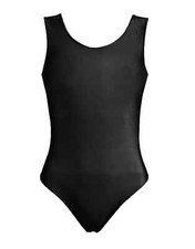 Childrens Kids Black Lycra