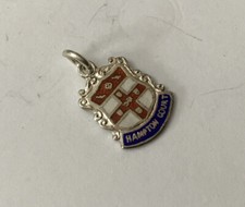 ENGLISH STERLING SILVER ENAMEL