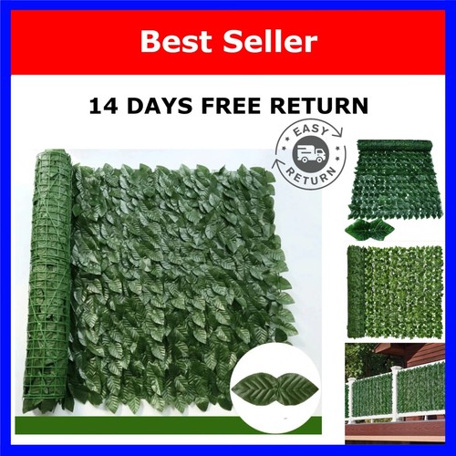 Artificial ivy hedge fence - ivy,