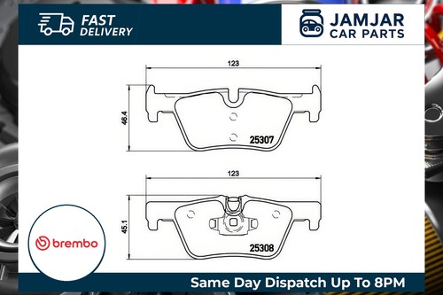 Brembo p06071 brake pad set - brembo,