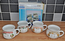 Vintage Recipe Soup Bowls Full