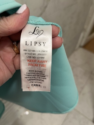 Lipsy mint green black - green, lace