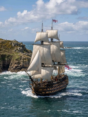 Victory out on - h.m.s,