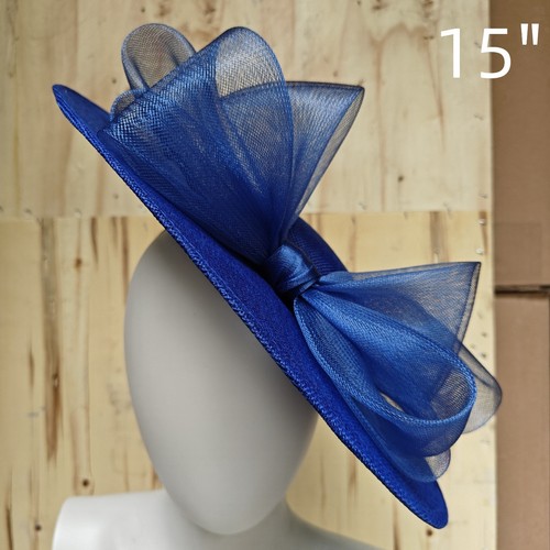 Royal blue fascinator wedding - royal,