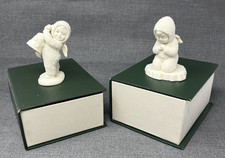 Department 56 Winter Tales of the Snowbabies x 2 with Boxes 68855/68390 Vgc