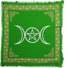 91x91cm green altar cloth - 91x91cm,