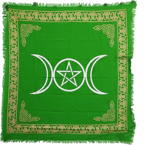 91x91cm green altar - altar, cloth
