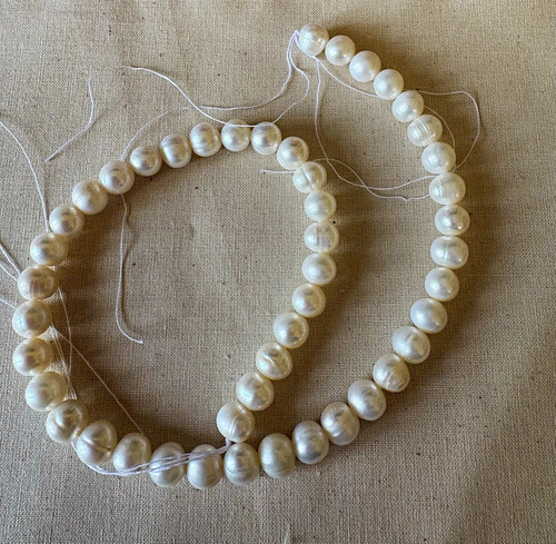 White round freshwater - round, pearl